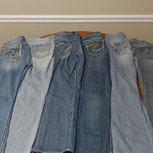 Silver jeans lot